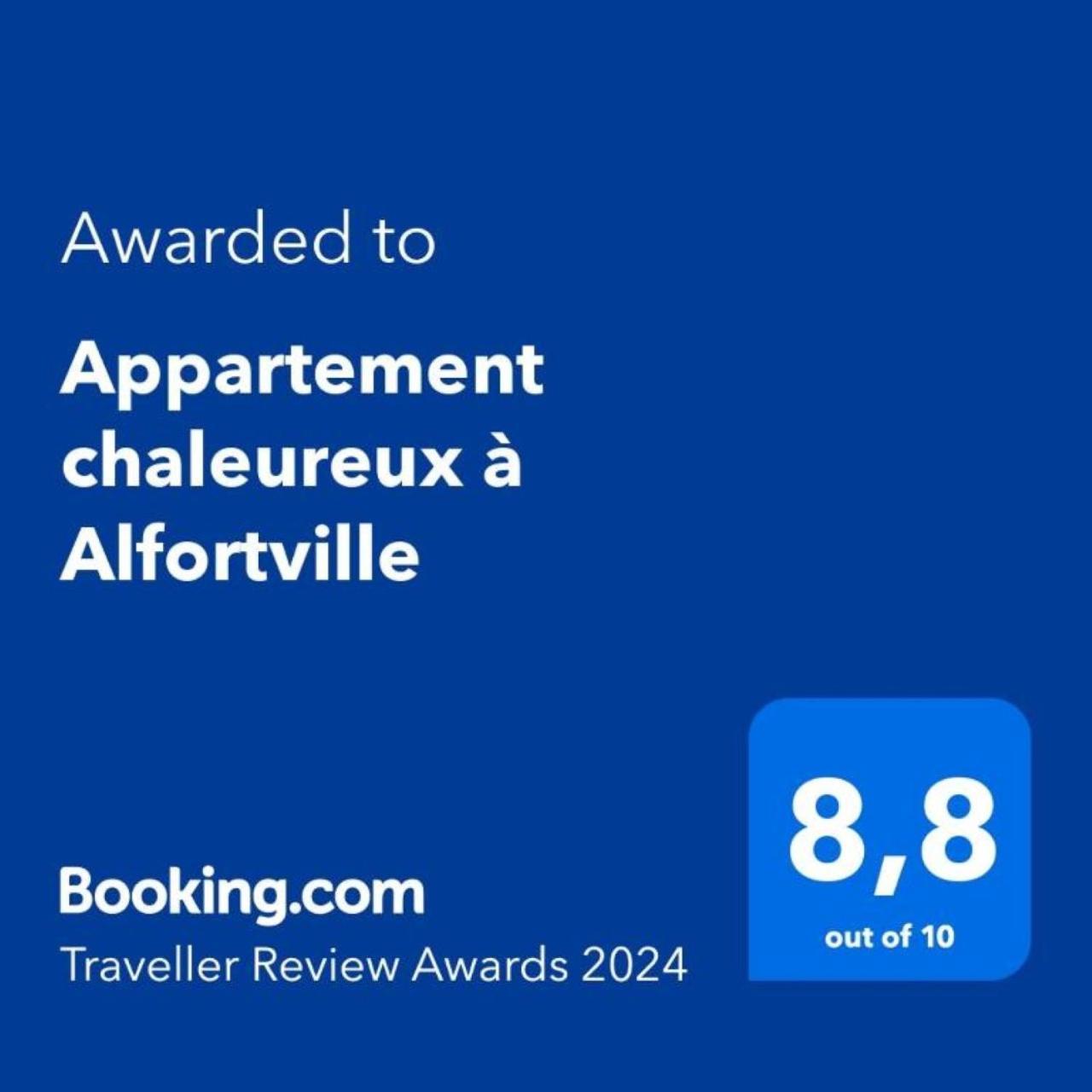 Appartement Chaleureux A Альфорвіль Екстер'єр фото